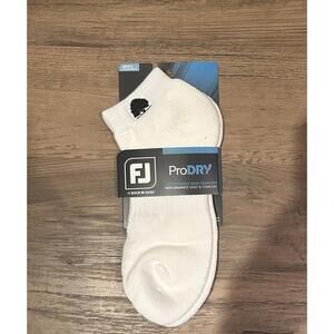 FootJoy Men’s Prodry  Performance Golf Socks With Stone Oak Embroidery NEW